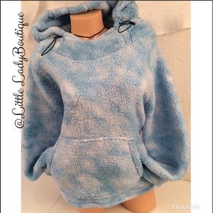 Pink Victoria’s Secret Sherpa Hoodie